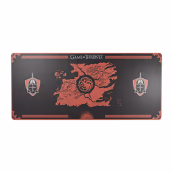 Lexip HBO Game of Thrones - Targaryen Edition, Noir, Rouge, Image, Néoprène, Base antidérapante, Tapis de souris de jeu