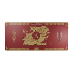 Lexip HBO Game of Thrones - Lannister Edition Tapis de souris de jeu Rouge