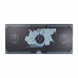 Lexip HBO Game of Thrones - Night King Edition, Noir, Bleu, Image, Néoprène, Base antidérapante, Tapis de souris de jeu