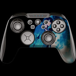 Lexip CRXLXGC0001 accessoire de jeux vidéo Noir, Bleu Manette de jeu Analogique/Numérique Android, Nintendo Switch, Nintendo Switch 2, PC