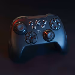Lexip CRXLXGC0001 accessoire de jeux vidéo Noir, Bleu Manette de jeu Analogique/Numérique Android, Nintendo Switch, Nintendo Switch 2, PC - Vue supplémentaire 4