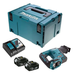 Makita - Scie récipro 18V lxt (2x4,0 Ah) en makpac DJR188RMJ