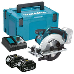 Scie circulaire 18V lxt ø 165 mm (2x4,0 Ah) en makpac Makita DSS611RMJ