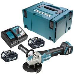Makita - Meuleuse d'angle 18V lxt Ø125mm (2x3,0 Ah) en makpac DGA519RFJ