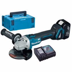 Meuleuse d'angle 125 mm Makita - DGA504RT1J La meuleuse d'angle Makita DGA504 est légère, puissante et pratique acceptant les ...