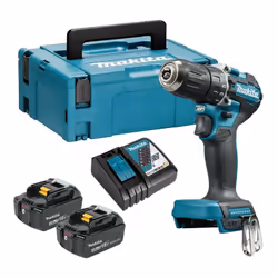 Perceuse sans fil Makita usage quotidien pour le bricolage - DDF487RMJ Dernier modèle de la marque, la DDF487 est une perceus ...