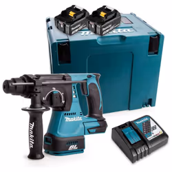 Perforateur burineur compact avec poignée anti-vibration - DHR242RFJ Le perforateur burineur Makita DHR242RFJ possède 3 modes ...