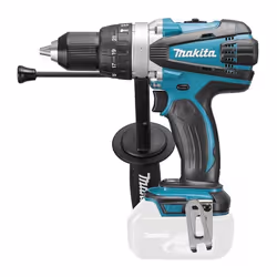 Perceuse visseuse à percussion pour les applications en hauteur - DHP458M1 La perceuse visseuse à percussion Makita DHP458 es ...
