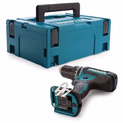 Perceuse visseuse sans fil Makita à petit prix pour les travaux courants - DHP482M1J La perceuse visseuse à percussion DHP482 ...