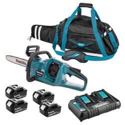 Tronçonneuse 36V lxt (4x5,0 Ah) avec chargeur double et sacoche Makita DUC353PT4X