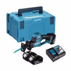 Scie récipro compact et puissante de marque MAKITA modèle avec batteries 3 Ah et chargeur DJR189RFJ Découvrez la scie récipro ...