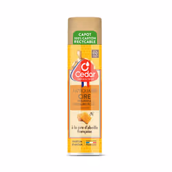 Cire D'abeille Nourrissante Antiquaire Meubles Et Parquets Aérosol 300ml - o Cedar