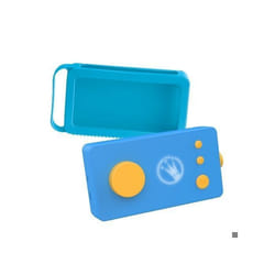 Console Educative - Lunii - Ma Fabrique à Histoires Bleue avec Coque Odile Bleue - Conteuse pour Enfants de 3 à 8 Ans