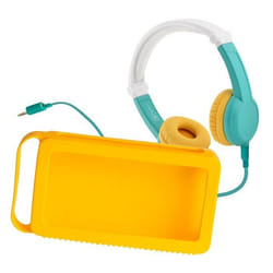 Pack accessoires - Lunii - Ma Fabrique à Histoires - Casque audio Octave - Coque de protection - Jaune