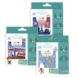 Livre audio interactif - Lunii - Pack découverte - 3 histoires - 3 à 8 ans - Apprendre en samusant