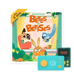 Lunii - Coffret Bêtes & bêtises - Livre audio interactif dés 3 ans à écouter sur Ma Fabrique à Histoires