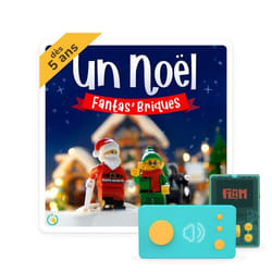 Lunii - Coffret Un Noël Fantasbriques- Livre audio interactif dés 5 ans à écouter sur Ma Fabrique à Histoires