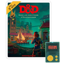 Lunii - Coffret Donjons & Dragons dans les bas-fonds dEauprofonde - Livre audio interactif dés 9 ans à écouter sur FLAM