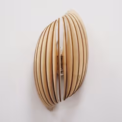 Achetez l'applique Assia en bois de chez Atelier Loupiote - bois certifié FSC - fabrication française - à monter soi-même - a ...