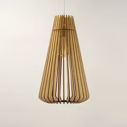 Découvrez la suspension Andromède en bois de chez Atelier Loupiote - bois certifié FSC - fabrication française - à monter soi ...