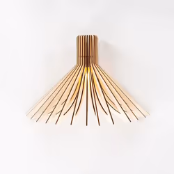 Découvrez l'applique Ava en bois de chez Atelier Loupiote - bois certifié FSC, fabrication française, à monter soi-même, avec ...