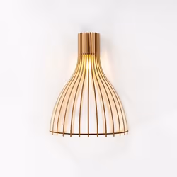 Découvrez l'applique Ariel en bois de chez Atelier Loupiote - bois certifié FSC - fabrication française - à monter soi-même - ...