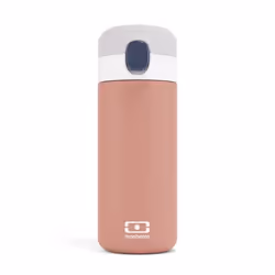 Gourde Isotherme - MONBENTO - MB Pop - 360ml - Garde au Chaud/Froid jusquà 12h - Rose Moka