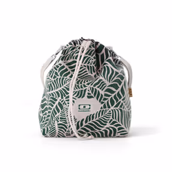 MONBENTO - Sac Isotherme Repas - Lunch Bag Isotherme - Idéal Bento + Bouteille + Accessoires - MB Fresh graphic Jungle
