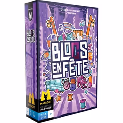 Blocs en fête - Asmodee - Construis ton mot - Cartes bloc en bois et jeton - Dès 8 ans