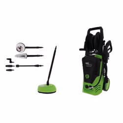 EZIclean Hydroforce 165, Droit, Electrique, 5 m, 0,75 L, 5 m, Noir, Vert