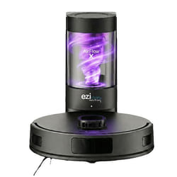Robot aspirateur laveur LIDAR connecté avec base de vidage EZIclean® AirFlow X