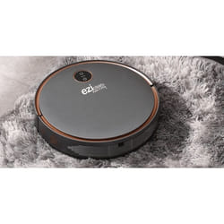 EZIclean Aqua iMap A50 robot aspirateur 0,43 L Sans sac Marron, Gris