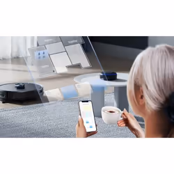 EZIclean I-Bot Z7 Smart robot aspirateur 0,4 L Sans sac Noir