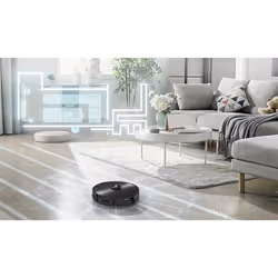EZIclean I-Bot Z7 Smart robot aspirateur 0,4 L Sans sac Noir
