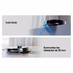 EZIclean I-Bot Z7 Smart robot aspirateur 0,4 L Sans sac Noir - Vue supplémentaire 5