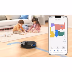 EZIclean I-Bot Z7 Smart robot aspirateur 0,4 L Sans sac Noir - Vue supplémentaire 8