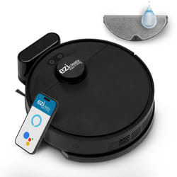 EZIclean I-Bot Z6 MAX Sans sac Noir, Gris