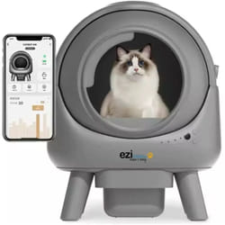 Litière robot autonettoyante connectée - maison de toilette pour chat eziclean® CATBOT K6i