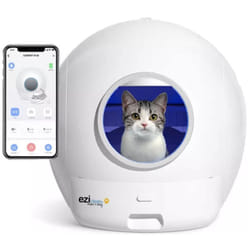 Litière autonettoyante connectée pour chat eziclean® CATBOT K10i