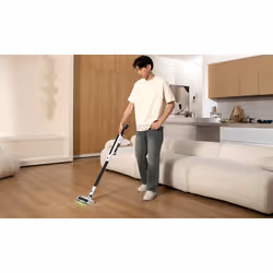 EZIclean Cyclomax R15 Station Aspirateur balai Batterie Sec HEPA Sans sac 0,15 L 250 W Noir, Blanc 2,5 Ah - Vue supplémentaire 2