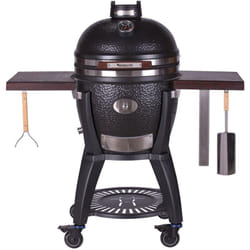Kamado Monolith avantgarde classic + Chariot + Housse + Pierre Pizza