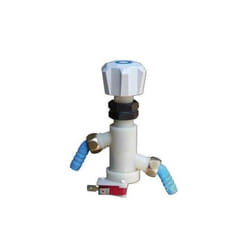 Robinet de douche blanc pour caravane et camping-car