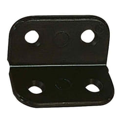 Charnière plate marron pour caravane et camping-car - GENERIQUE - Plastique - 44 x 41 mm