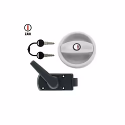 Serrure porte droite pour caravane et camping-car