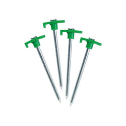 Sans Marque - Lot De 4 Piquets En Acier Inoxydables, 12 Cm