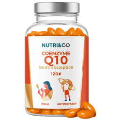 Nutri&Co Coenzyme Q10 Haute Absorption 120 Gélules