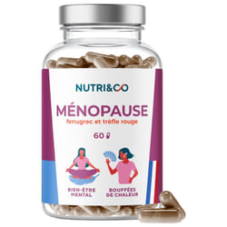 Nutri&Co Ménopause 60 Gélules