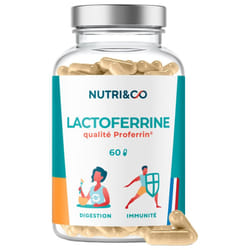 Nutri&Co Lactoferrine 60 Gélules