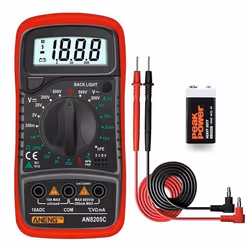 Multimètre Numérique - GENERIQUE - 600V - Écran LCD - Testeur Electrique AC/DC