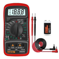 Multimètre Numérique - GENERIQUE - 600V - Écran LCD - Testeur Electrique AC/DC